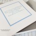 Blue Elephant Luxury Boxed Christening Card - 19cm