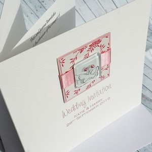 Iona Classic Handmade Wedding Invitation