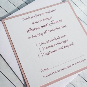 IONA Handmade reply cards