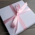 First Birthday Card Pink Gingham Teddy