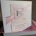 Pink Elephant Luxury Boxed Christening Card -large