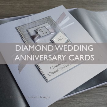 Diamond Wedding Anniversary Cards