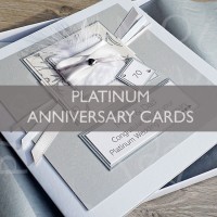 Platinum Wedding Anniversary Cards