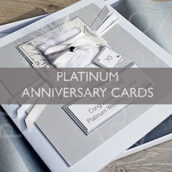 Platinum Wedding Anniversary Cards