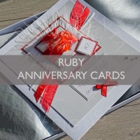 Ruby Wedding Anniversary Cards