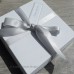 Silver Crystal Boxed Engagement Card