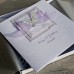 Lilac Butterflies Handmade Birthday Card