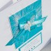 Turquoise Ribbons Birthday Card Turquoise Ribbons Birthday Card