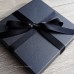 Black Flock Butterfly Boxed Birthday Card