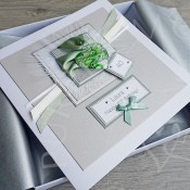 Sage Heart Birthday Card