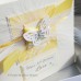 Yellow Butterfly Boxed Birthday Card