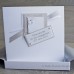 Silver Crystal Boxed Engagement Card