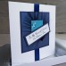 Luxury Valentine's Day Card "Blue Fizz"