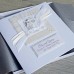 Ivory & Cream First Anniversary Card Ivory & Cream First Anniversary Card