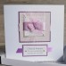 Lilac Butterfly Wedding Card