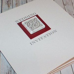 Lomond Wedding Invite - Red