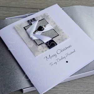 Luxury Boxed Christmas Card "Midnight Snowfall"