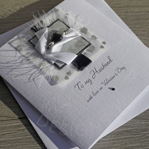 Valentine's Day Card "Silver hearts" Valentine's Day Card "Silver hearts"